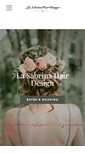 Mobile Screenshot of lasabrinahairdesign.com